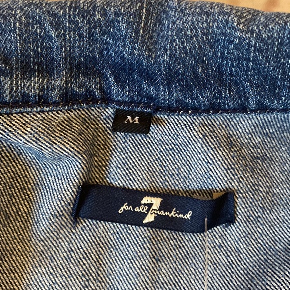 7 For all mankind Jean jacket - Picture 6 of 7